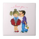 Suche nach der kuss fliesen Paar