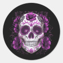 Suche nach mexikanischer zuckerschädel aufkleber Blumenreich