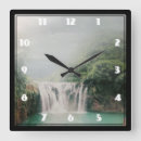 Suche nach wasserfall wanduhren Berge