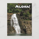 Suche nach wasserfälle in hawaii postkarten Wasserfall