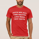 Suche nach speck und eier tshirts Nahrung