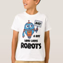 Suche nach blauer roboter tshirts Junge