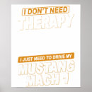 Suche nach mustang poster Vintage automobil