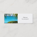 Suche nach strand mini visitenkarten Palme