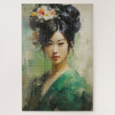 Suche nach japanisches mädchen puzzle Kimono