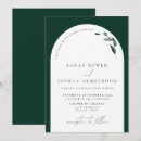 Suche nach emerald green wedding einladungen Aquarell
