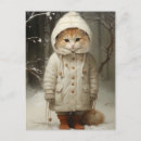 Suche nach rote katze postkarten Vintage