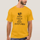 Suche nach singen sie tshirts Behalten sie ruhe