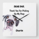 Suche nach great dane wanduhren Dog