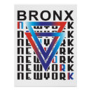 Suche nach bronx poster Typografie
