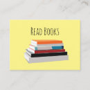 Suche nach buchliebhaber visitenkarten Bibliothek