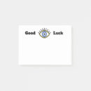 Suche nach viel glück post it Böses auge