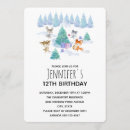 Suche nach fuchs im schnee einladungen Aquarell