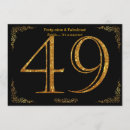 Suche nach 49 geburtstag einladungen Elegant