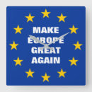 Suche nach europa wanduhren Flagge