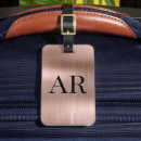 Suche nach monogramm initialen gepäckanhänger Für sie