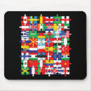 Suche nach flaggen der welt mousepads Reise