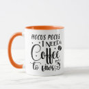 Suche nach hocus pocus tassen Typografie