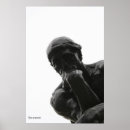 Suche nach der denker poster Skulptur