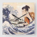 Suche nach die große welle von kanagawa wanduhren Katsushika hokusai