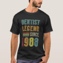 Suche nach zahnheilkunde tshirts Jahre