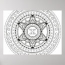 Suche nach abstraktes muster poster Mandala