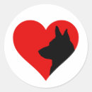 Suche nach deutscher schäferhund aufkleber Silhouette