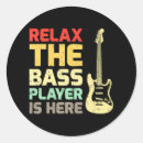 Suche nach bass player aufkleber Spieler