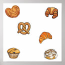 Suche nach croissant poster Gebäck