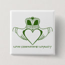 Suche nach claddagh buttons Irisch