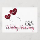 Suche nach 15 hochzeitstag einladungen Jahrestag
