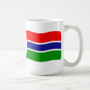 Suche nach gambia tassen Flagge von gambia