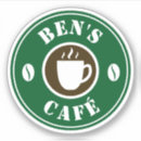 Suche nach coffee shop aufkleber Bar