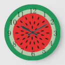 Suche nach rote wassermelone wanduhren Für alle