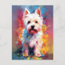Suche nach terrie postkarten West hochland weiß terrier