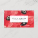 Suche nach rote mohnblume visitenkarten Florist