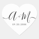Suche nach monogramm herz aufkleber Für sie/ihn
