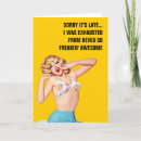 Suche nach erschöpft karten Lustig