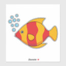 Suche nach orange fische aufkleber Tropisch