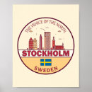 Suche nach schwedische flagge poster Stockholm