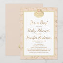 Suche nach summer shower baby einladungen Gold