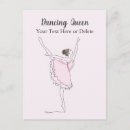 Suche nach niedliche ballerina postkarten Für sie