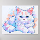 Suche nach lila katze poster Für sie