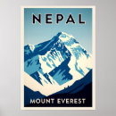 Suche nach der mount everest poster Vintag