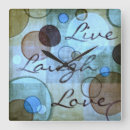 Suche nach lachs wanduhren Blau