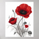 Suche nach rote mohnblumen poster Für alle