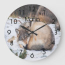 Suche nach wolf schnee wanduhren Für alle