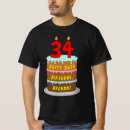 Suche nach 34 geburtstag tshirts 34 jahre alt
