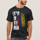 Suche nach kolumbien flagge tshirts Fingerabdruck