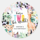 Suche nach zwei tiere aufkleber Mädchen